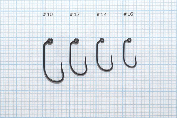 Demmon Competition ST330 Barbless Wave Tip Jig Fly Hooks - available sizes