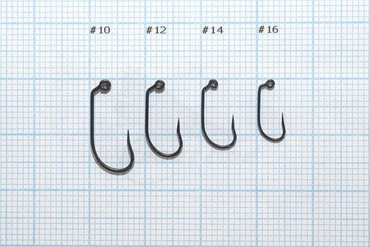 Demmon Competition ST330 Barbless Wave Tip Jig Fly Hooks - available sizes