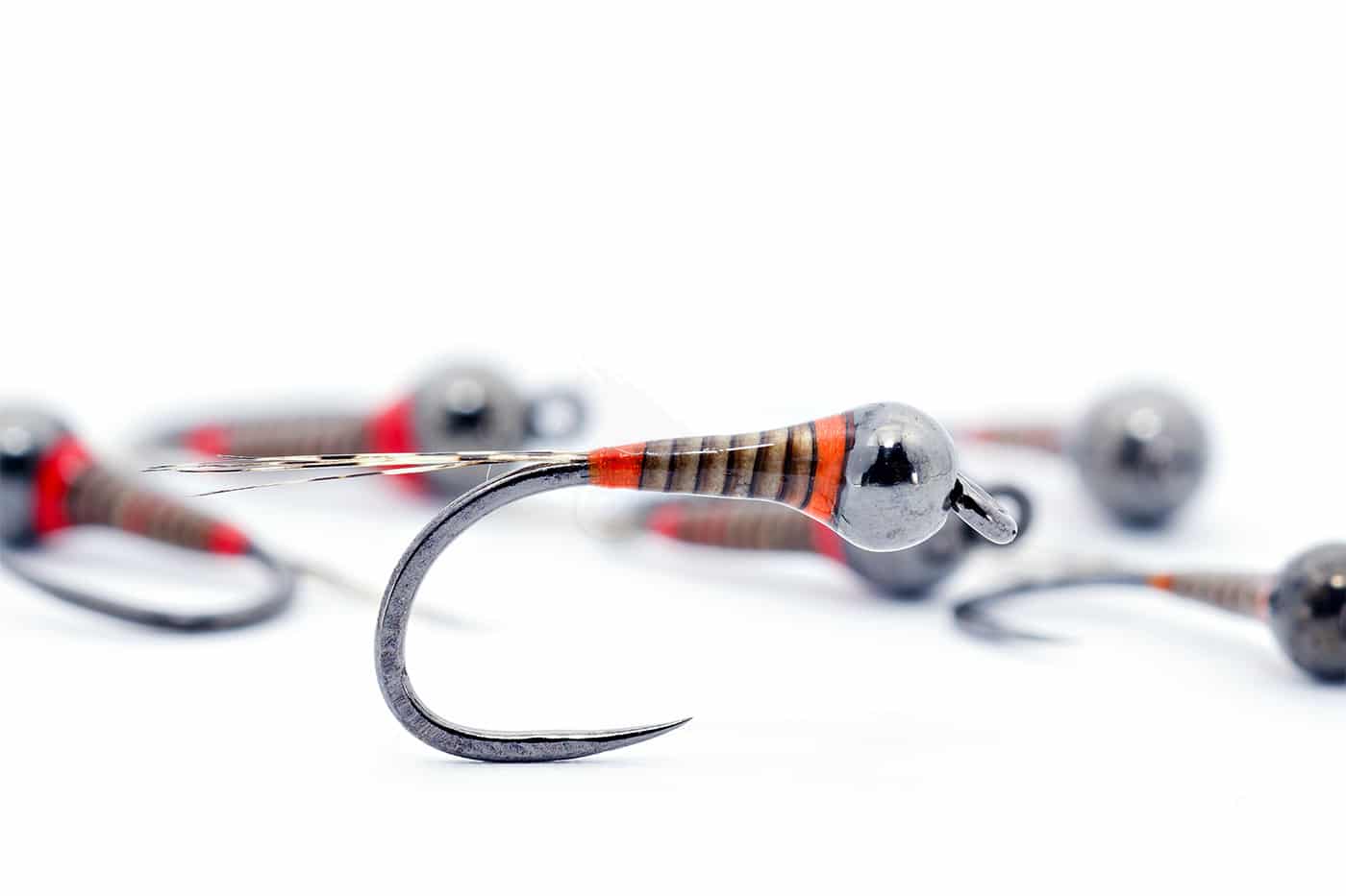 Double Hot Spot Quill Perdigon Nymph