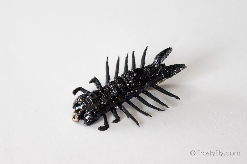 Flashy Realistic Hellgrammite Fly