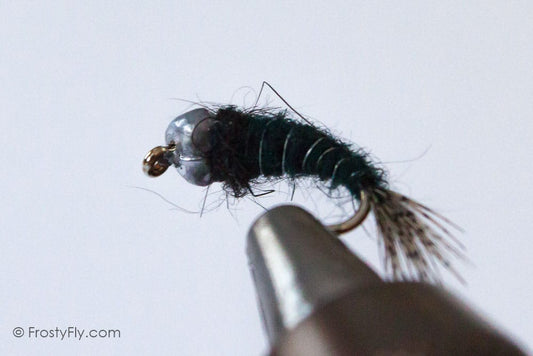 Heavy Weighted Czech Nymph - Black