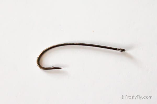 curved fishing hook Hemingway's H118 Dry Fly & Curved Nymph Fly Hooks – 3XL, Standard Wire – Frosty Fly