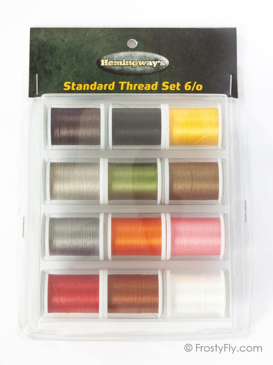 Hemingway's Thread 6/0 Set of 12
