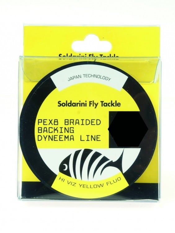 Soldarini Dyneema PE x 8 Braided Backing Line