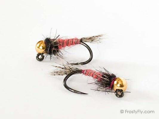 ZTX2 Pink Rabbit Jig Nymphs