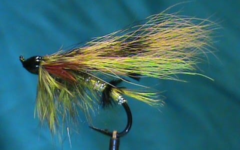 Jim Misiura's Green Highlander Variation Salmon Fly