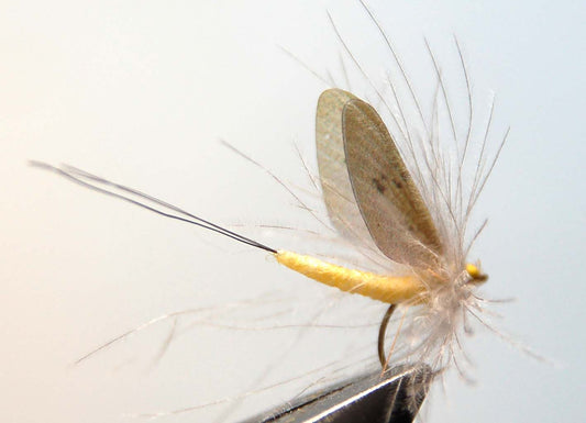 How to tie realistic mayfly - Step 13