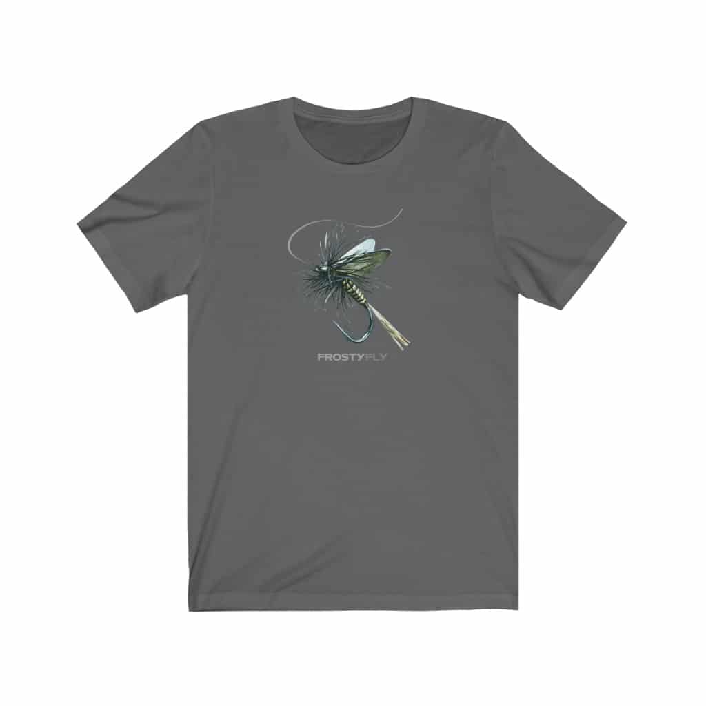 Mayfly Short Sleeve Tee - Asphalt