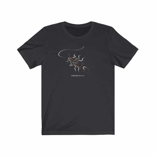 Stonefly Nymph BW Short Sleeve Tee