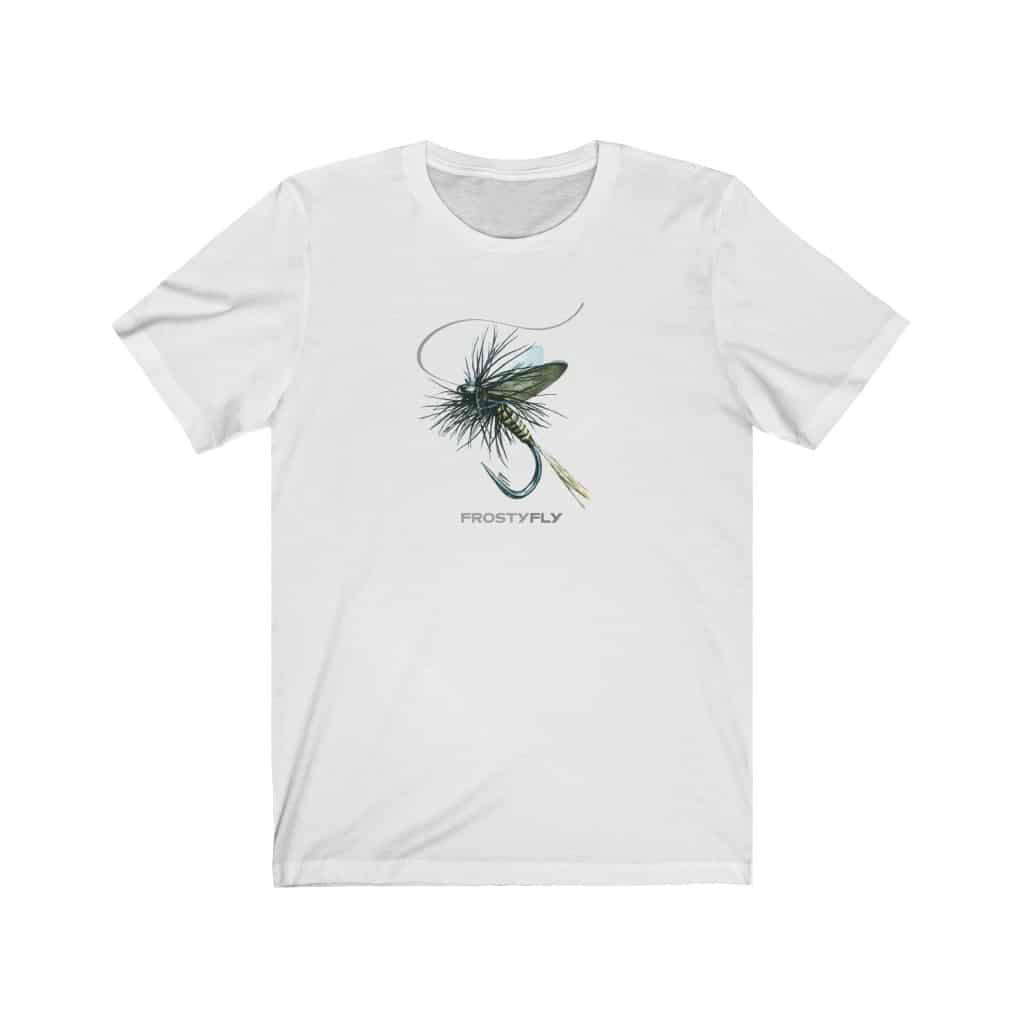 Mayfly Short Sleeve Tee - White