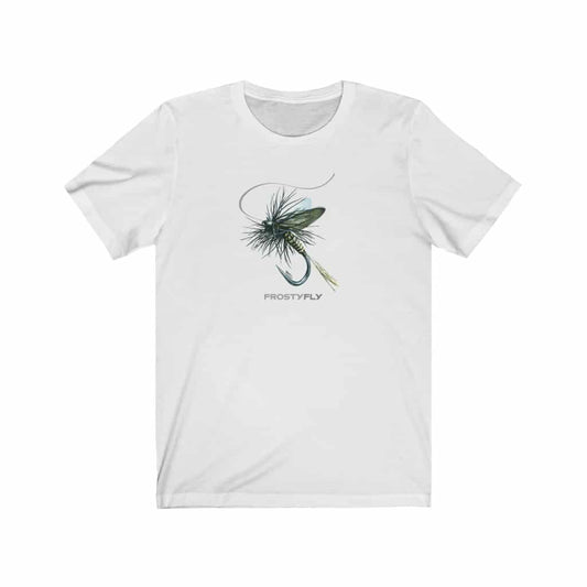 Mayfly Short Sleeve Tee - White