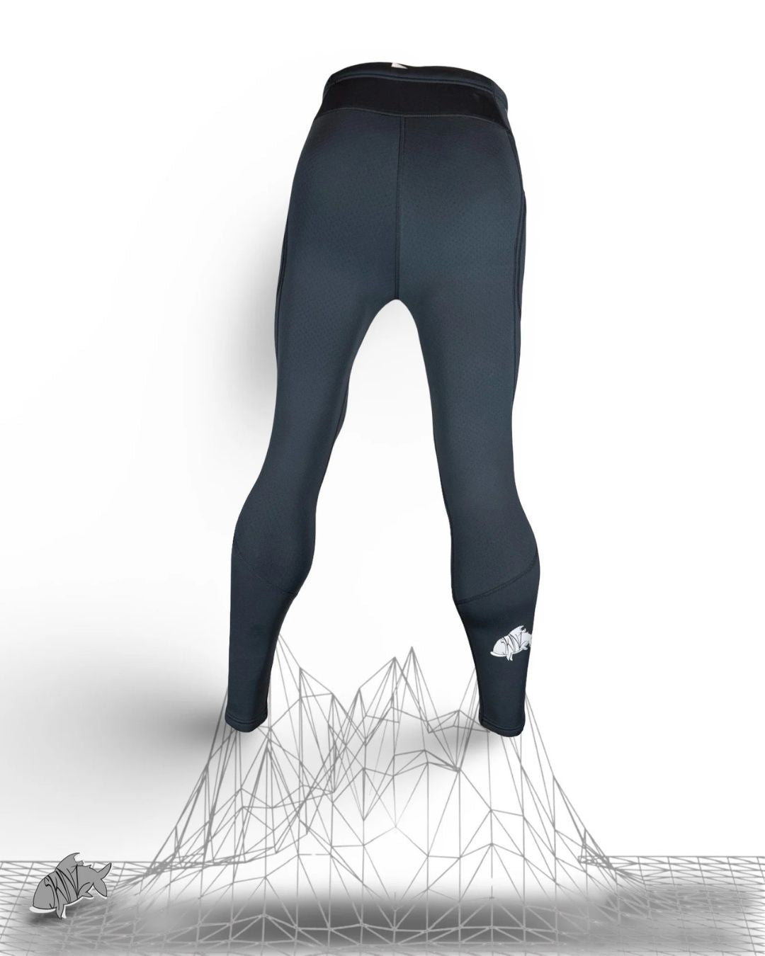 AIRBLITZ™ Wet Wading Perforated Neoprene Pants – Unisex - Pitch Black - back