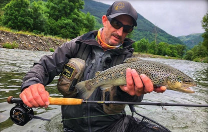 Adams MAX evo Rod 3wt in action