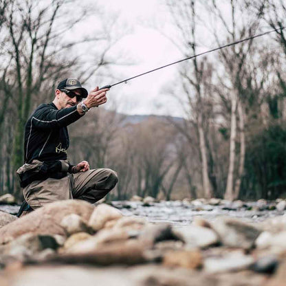 Adams XTZ Euro Nymphing Rod 2wt in action