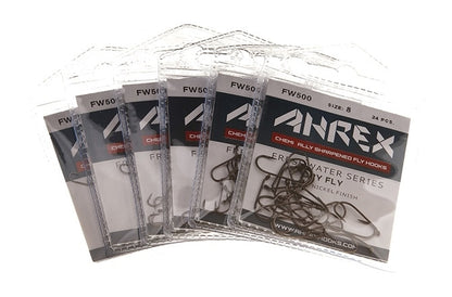 Ahrex FW500 Dry Fly Traditional Hooks - Small Barb