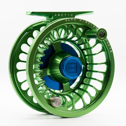 Alfa ARCTIC 3 Reel - Lime Green - Front