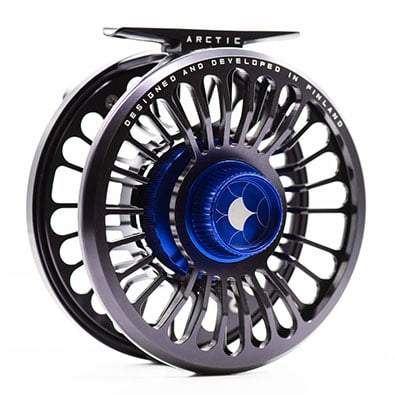 Alfa ARCTIC 7 Reel - Gun Smoke - Back