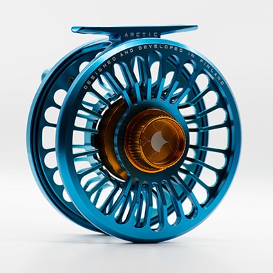 Alfa ARCTIC 7 Reel - Petrol Blue - Back