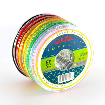 Alfa SUPPLEX Fluorocarbon Tippet Line 25m