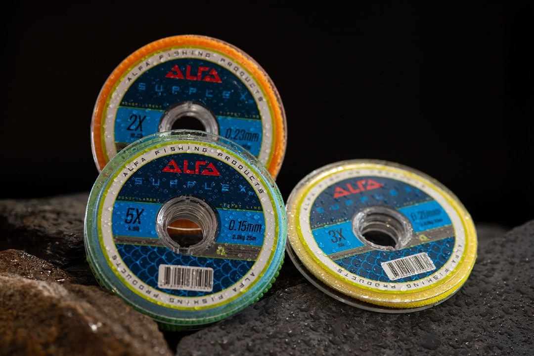 Alfa SUPPLEX Monofilament Tippet Line 25m