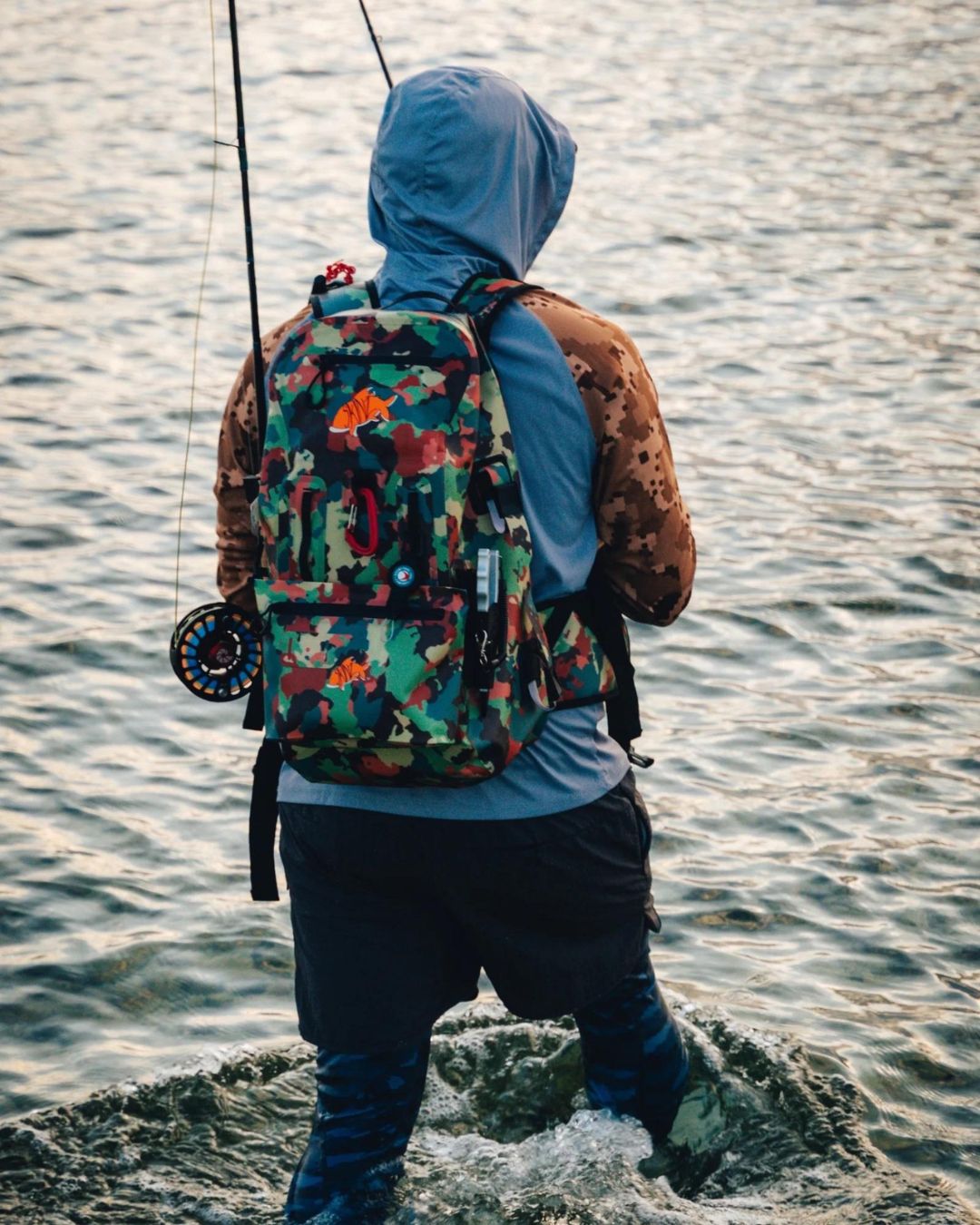Backcountry Skinz SherpaShell Submersible 30 L Fishing Backpack