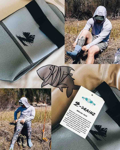 Backcountry Skinz Z-Drainz Wet Wading Socks