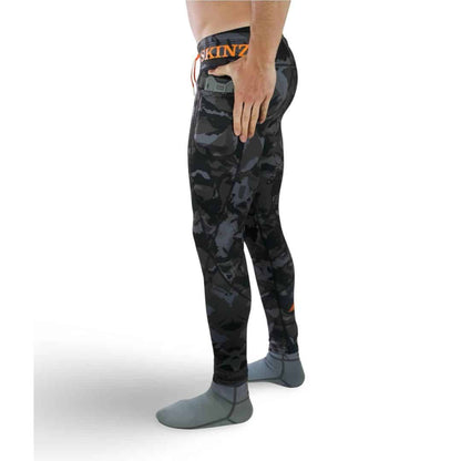 Backcountry Skinz Z Series 1.0 Neoprene Light Wet Wading Pants - Stealth Camo