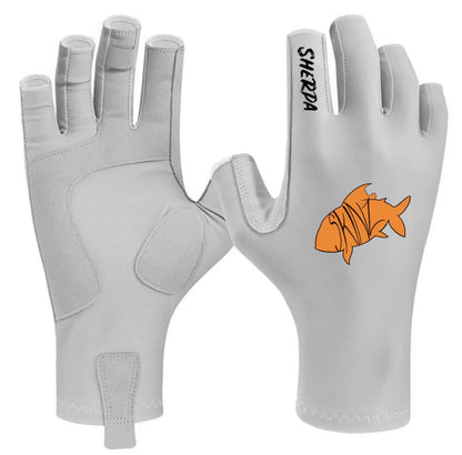 Backcountry Skinz SolarGripz UVPro Fishing Sun Gloves
