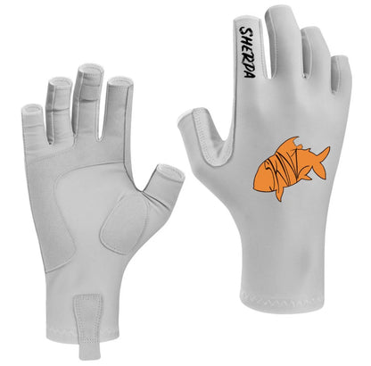 Backcountry Skinz SolarGripz UVPro Fishing Sun Gloves