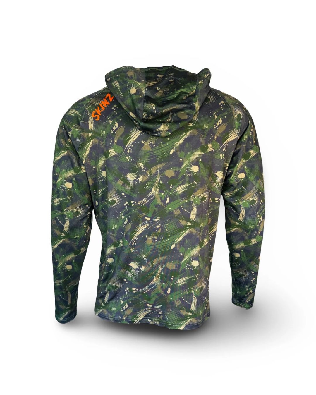 Backcountry Skinz Solarflexz UVPro Sun Hoodie - Forest Surge Camo - back
