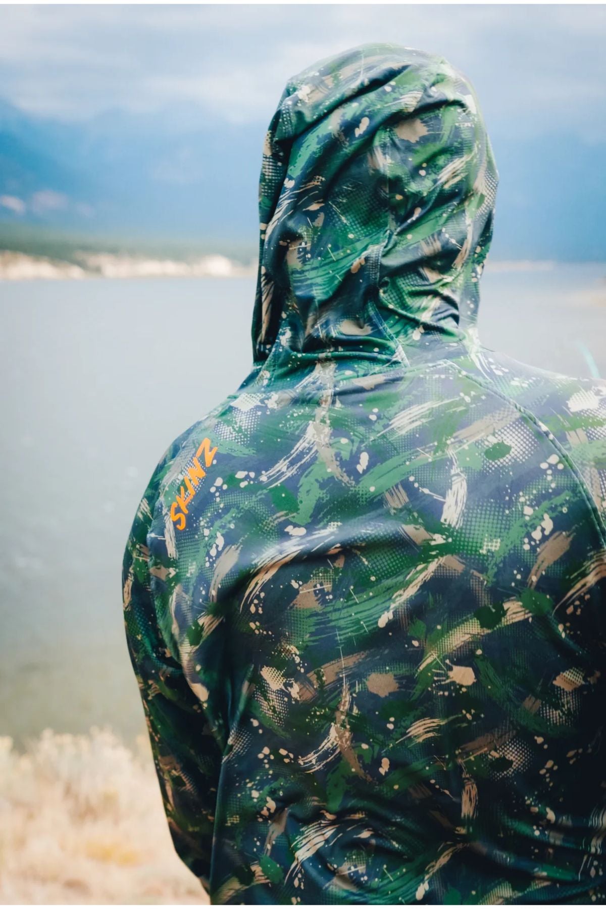 Backcountry Skinz Solarflexz UVPro Sun Hoodie - Forest Surge Camo