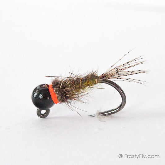Black & Olive Jig Nymph HS