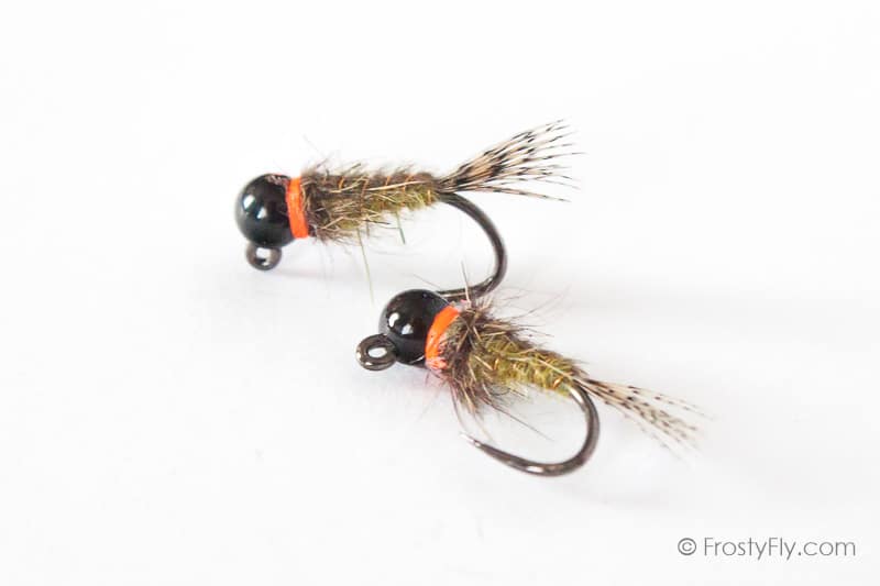 Black & Olive Jig Nymph HS