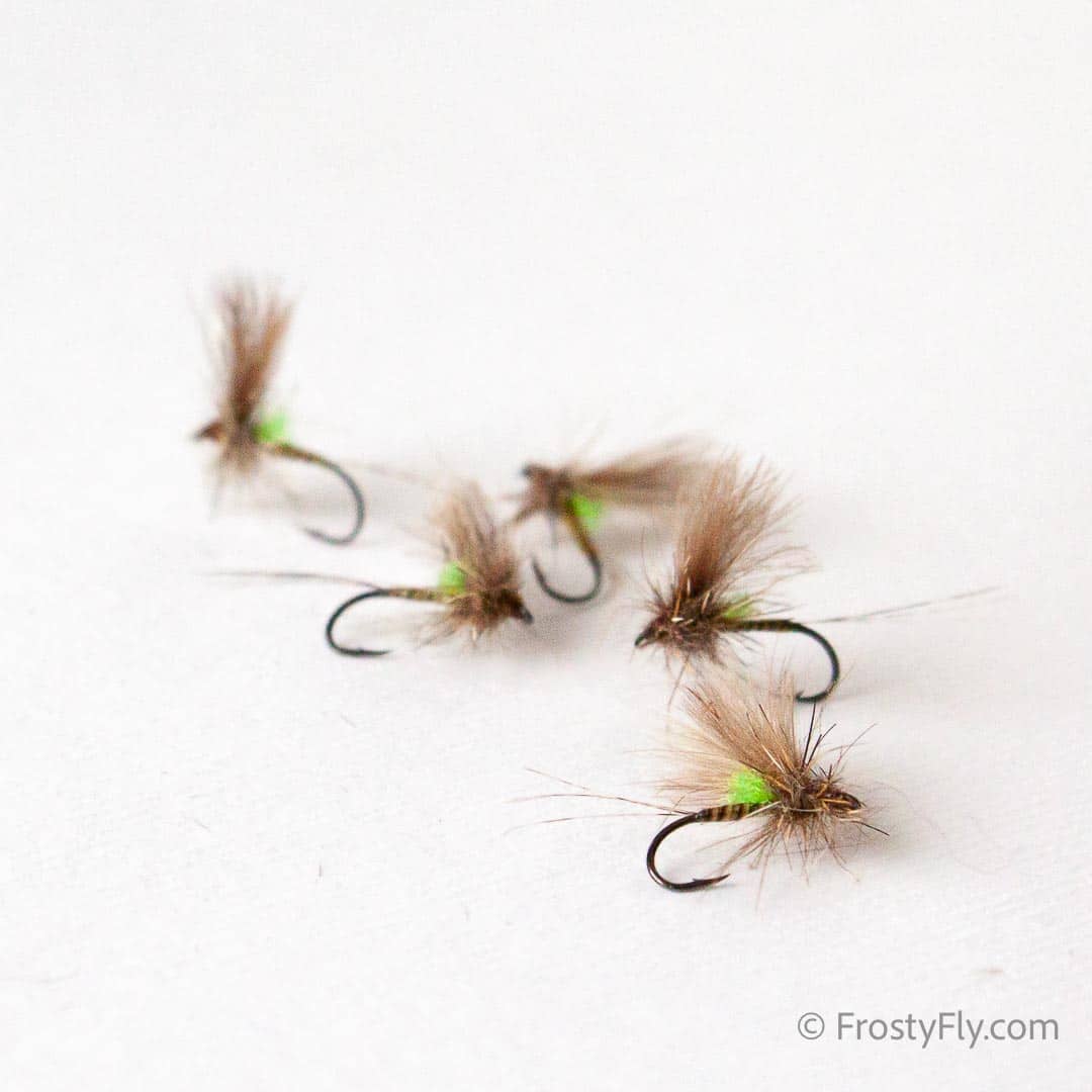 CDC Quill Mayfly - Olive Quill