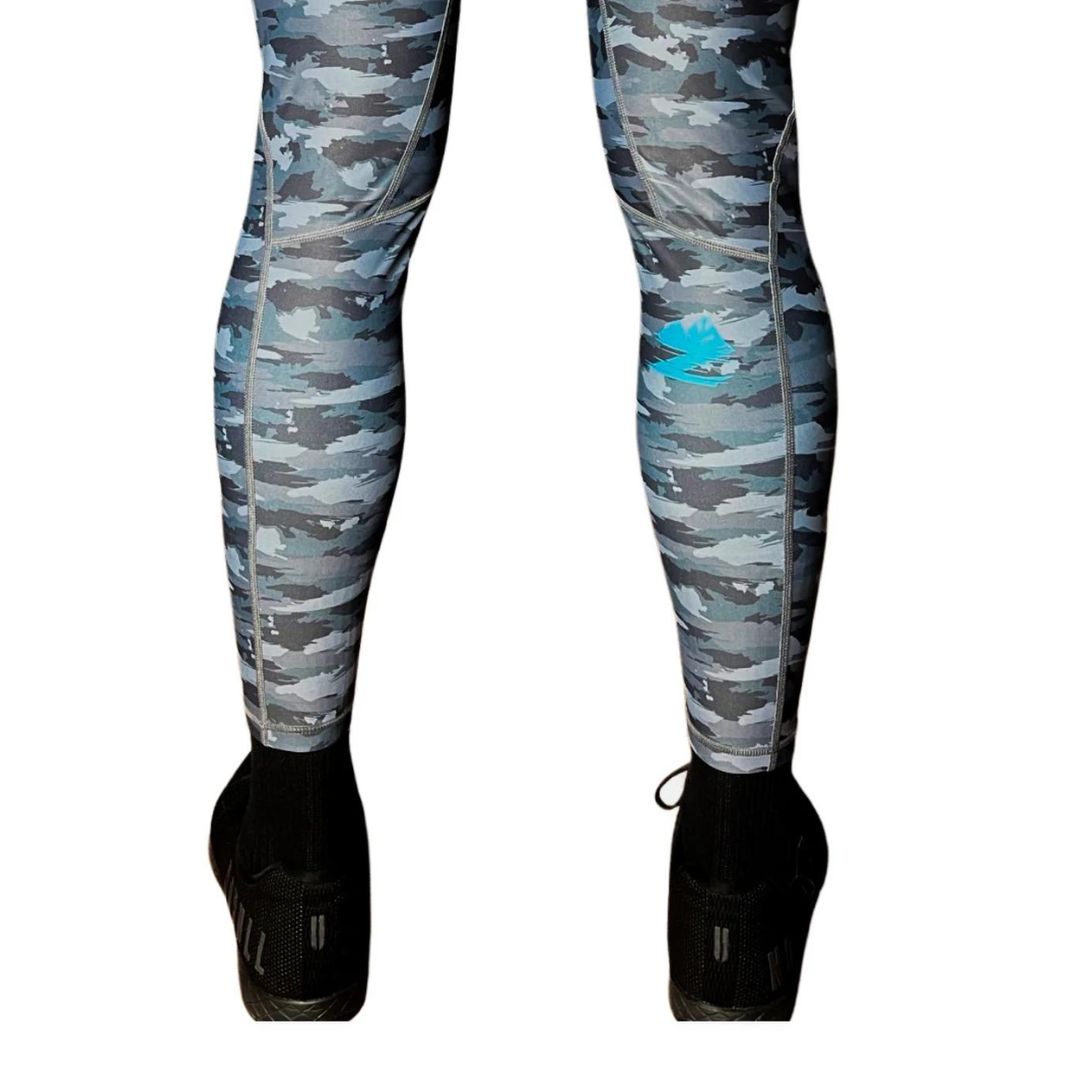 Camo Lightweight Compression Polyester UV Fishing Pants - Mens