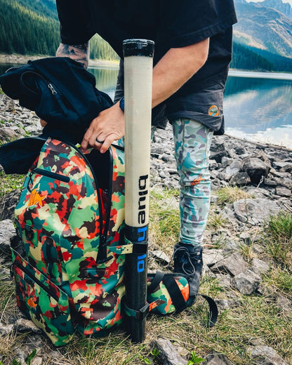 Camo Lightweight Compression Polyester UV Fishing Pants - Mens - Sandstorm Camo