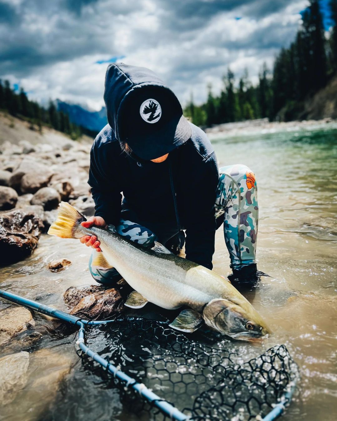 Camo Lightweight Compression Polyester UV Fishing Pants - Mens - Sandstorm Camo