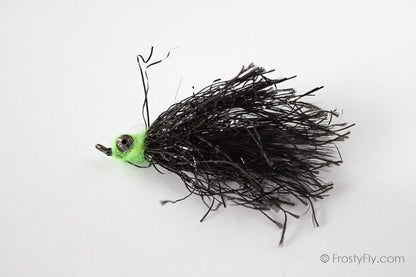 Corey's Glitter Egg Sucking Leech in Chartreuse