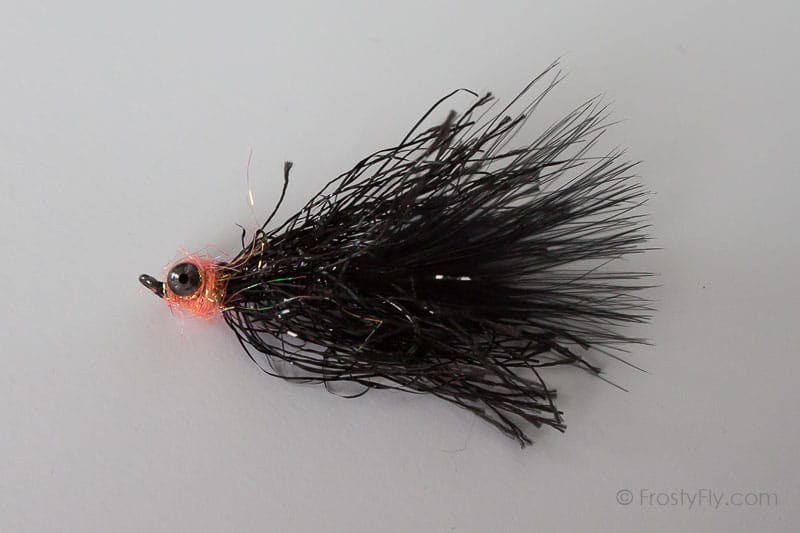 Corey's Glitter Egg Sucking Leech in Orange