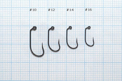 Demmon Competition ST330 Barbless Wave Tip Jig Fly Hooks - available sizes