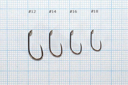 Demmon Competition W633 Barbless Nymph and Wet Fly Hooks - sizes