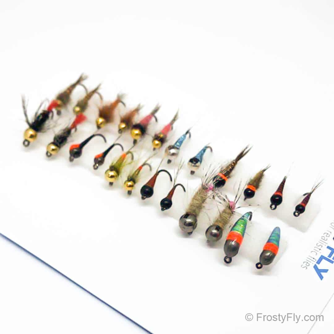 Euro Nymph Flies Selection 3 - 24 Flies