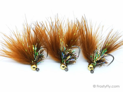 Euro Streamer Jig FWF - Brown