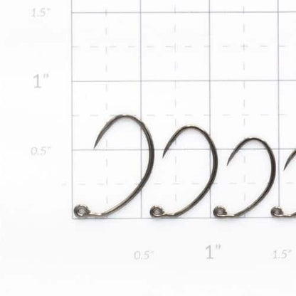 Firehole Sticks 520 Continuous Bend Jig Hooks - 1X Long, 2X Gape, HW - 36 pcs