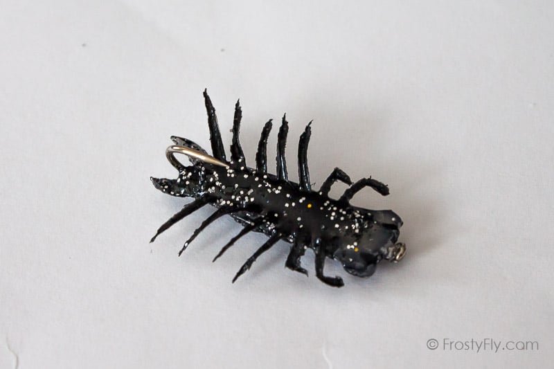 Flashy Realistic Hellgrammite Fly