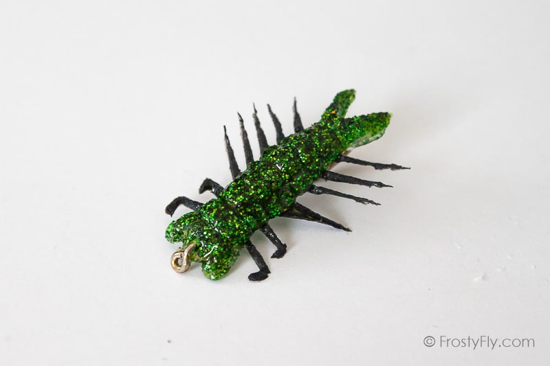 Flashy Realistic Hellgrammite Fly