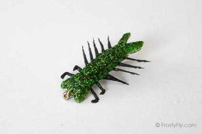Flashy Realistic Hellgrammite Fly