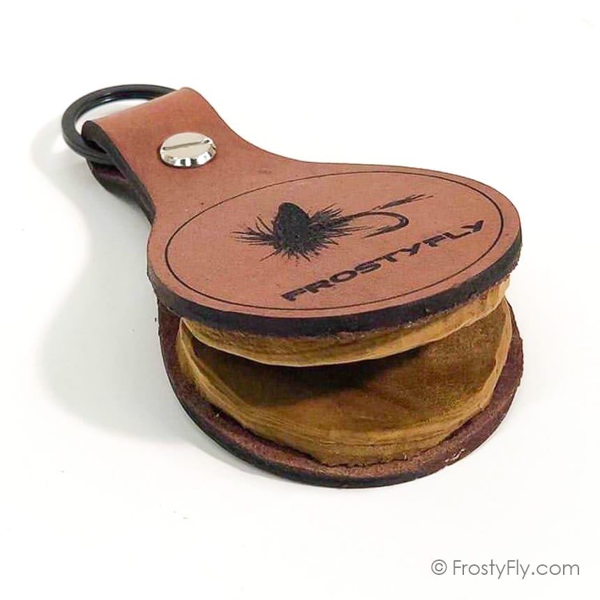 Frosty Fly Amadou Patch - Fly-Drying Patch