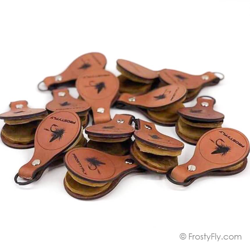 Frosty Fly Amadou Patch - Fly-Drying Patch