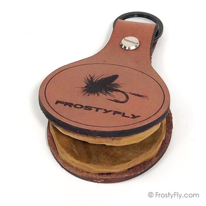 Frosty Fly Amadou Patch - Fly-Drying Patch - One of Best fly fishing gifts